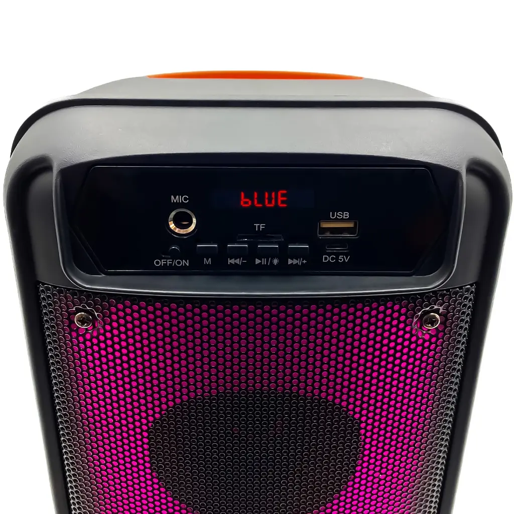 Акустична система 1.0 Media-Tech 14W, Bluetooth/FM/AUX/MicroSD/USB/RGB чорна - фото 9