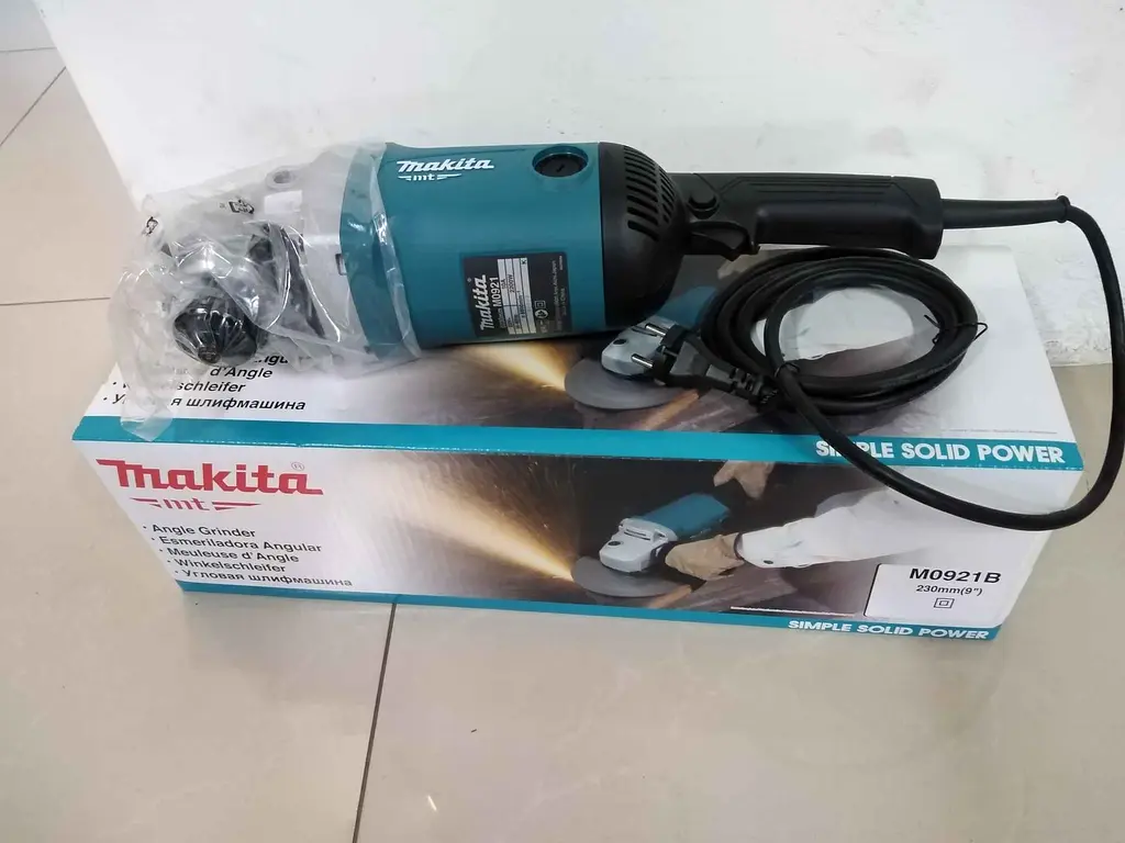 Шліфмашина кутова мережева Makita MT M0921B (230 мм, 2200 Вт, 6600 об/хв) - фото 8