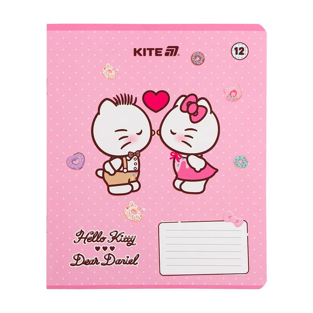 Зошит Kite Hello Kitty, 12 аркушів, клітинка (HK25-232-2), в асортименті - фото 7