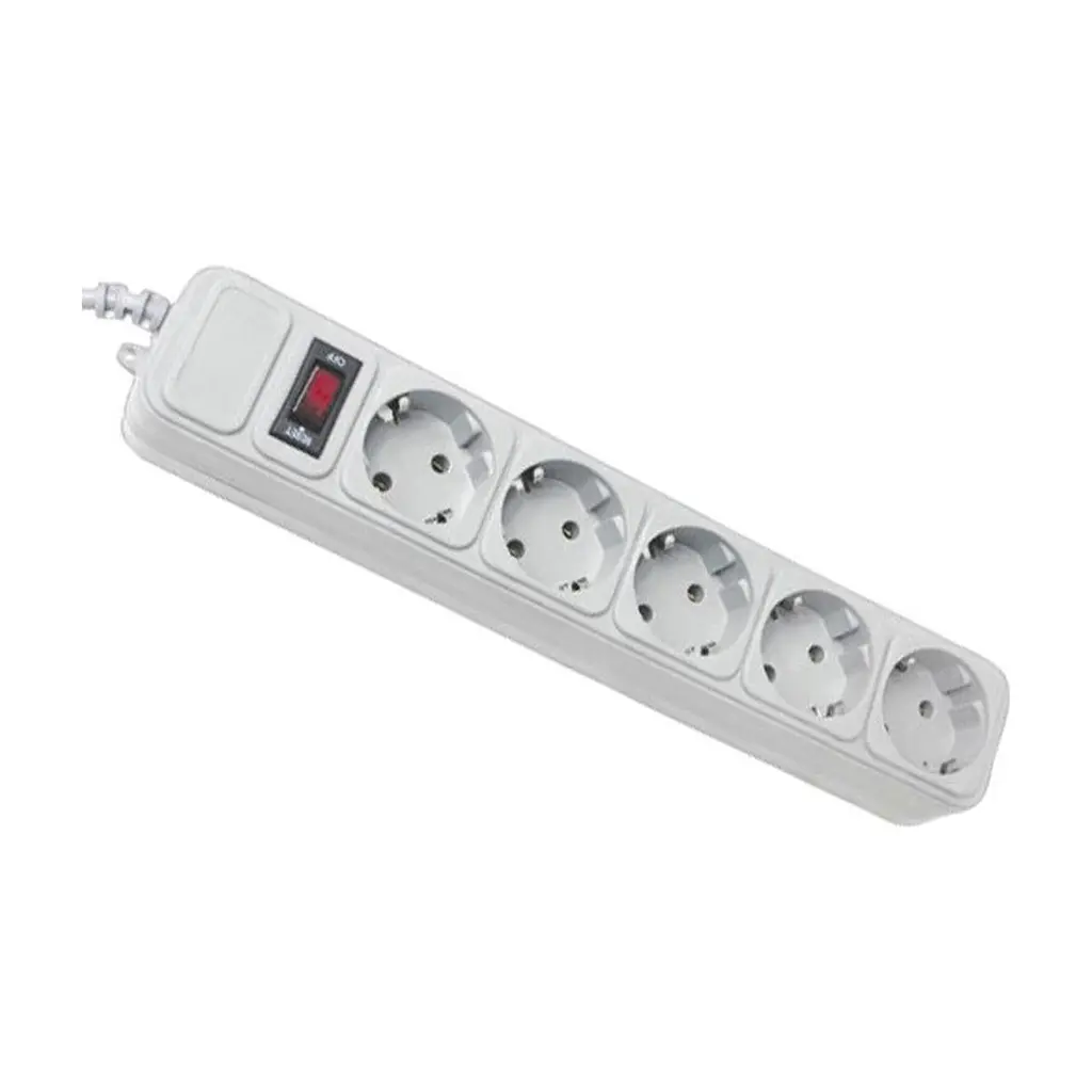 Мережевий фільтр живлення Maxxter SPM5-G-15G grey, 4.5 м кабель, 5 розеток (SPM5-G-15G) - фото 6