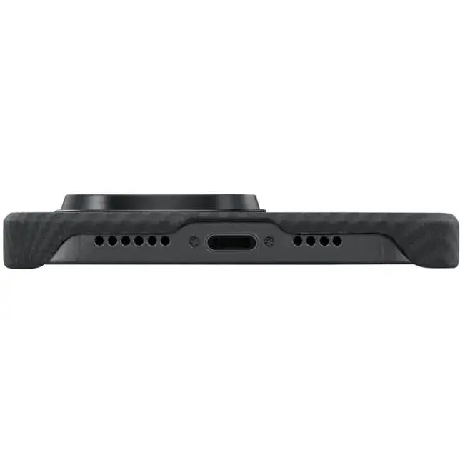 Чохол-накладка Pitaka MagEZ Case 3 Twill 600D Black/Grey для iPhone 14 Pro Max (KI1401PMA) - фото 5