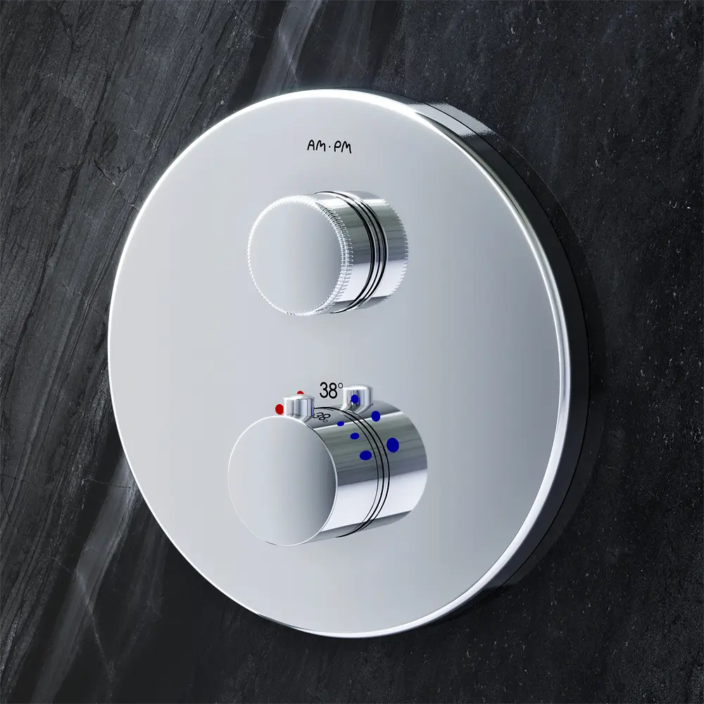 Змішувач для ванни та душу AM.PM Inspire V2.0 з термостатом F50A75700 - фото 2