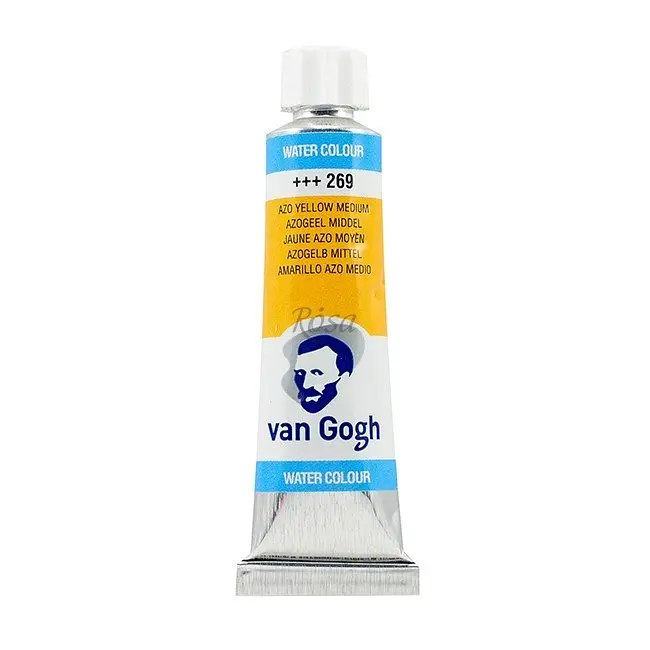 Фарба акварельна Van Gogh (269) AZO Жовтий середній туба 10 мл Royal Talens (8712079417642)
