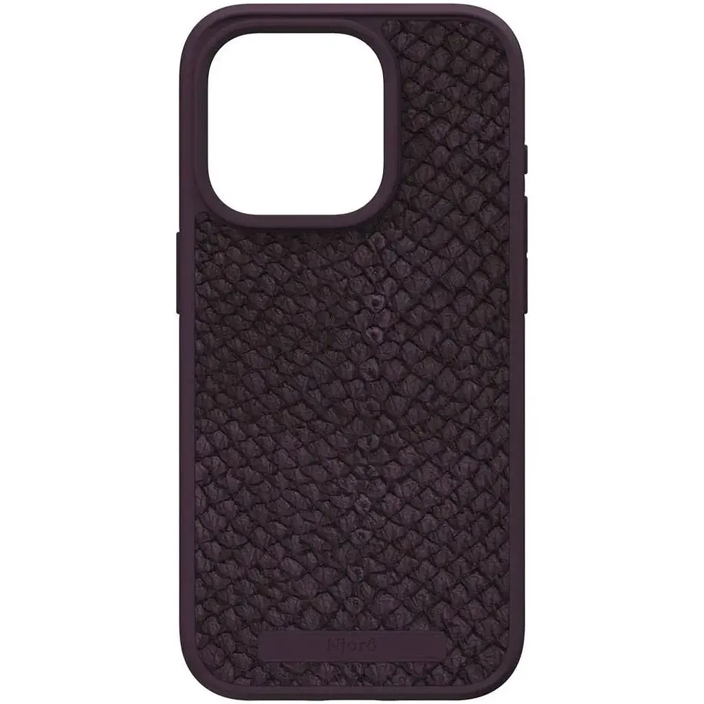 Чехол-накладка Njord Salmon Leather MagSafe Case Rust для iPhone 15 Pro (NA53SL03) - фото 4
