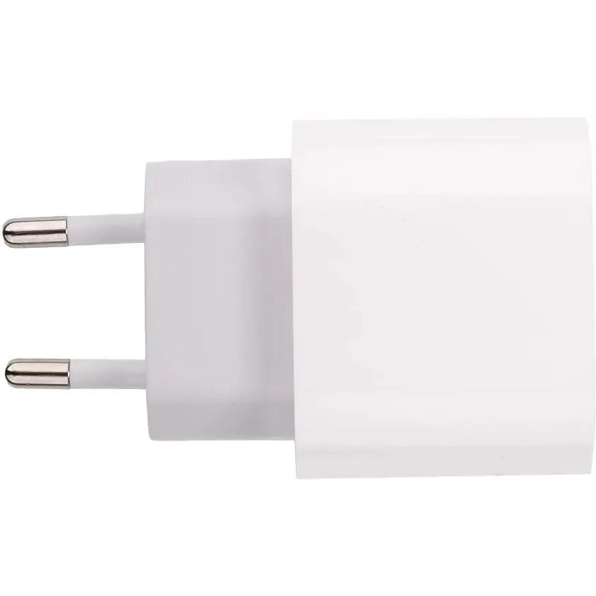 Зарядний пристрій Wuw 20W USB-C Power Adapter 3.0A Type C to Lightning White - фото 2