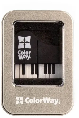 Флеш-накопичувач USB 32Gb "Piano", Black, USB 3.0 (CW-USBPO32) ColorWay teh0029157 - фото 4