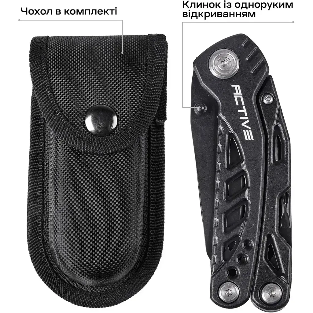 Мультитул Active Handy Tool Black - фото 8