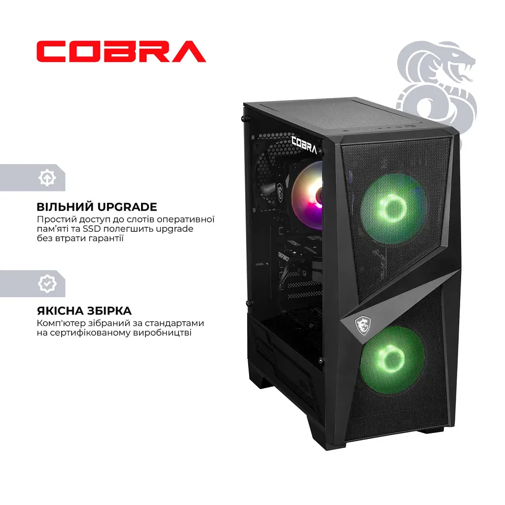 Персональний комп`ютер COBRA (A55.32.S10.56.23127) - фото 6