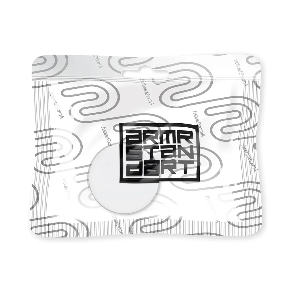 Pop socket ArmorStandart пластиковий круглий White (ARM66423) - фото 3