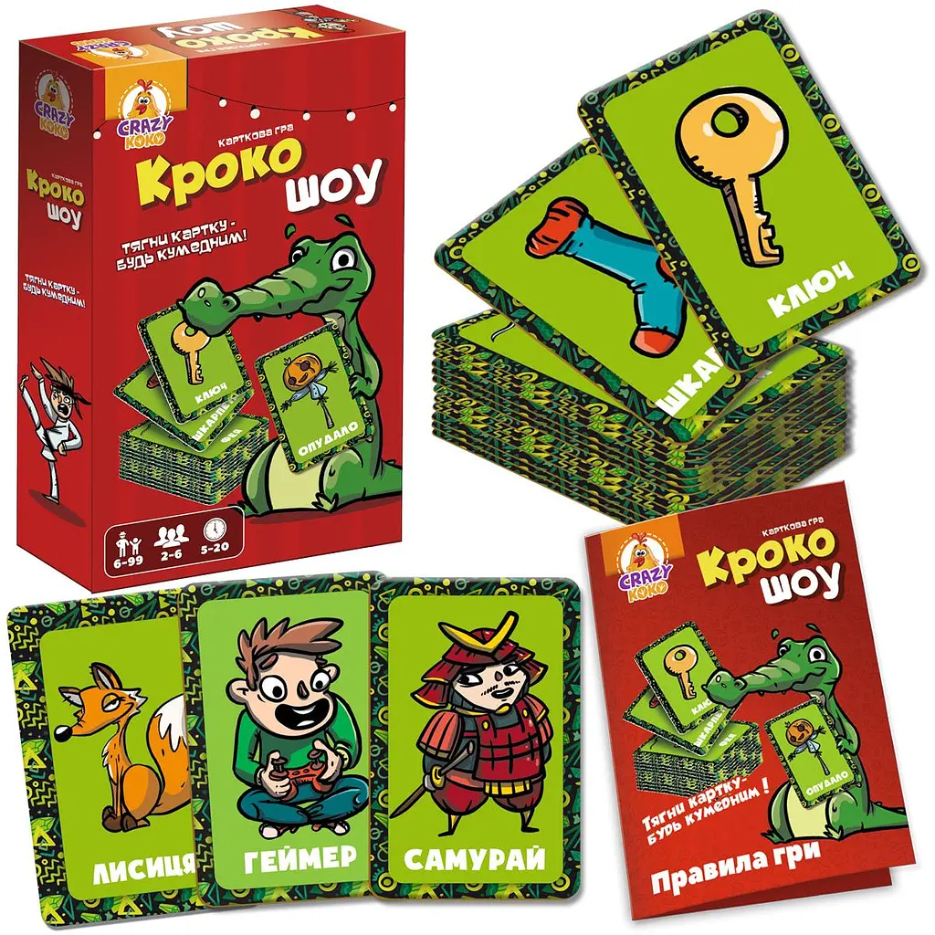 Игра настольная Vladi Toys Крокошоу (VT8077-02) - фото 2