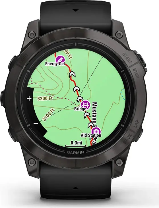 Смарт-часы Garmin Epix Pro [Gen 2] Sapphire Edition 47mm Carbon Gray DLC Titanium with Black Band [010-02803-10] [86532] - фото 5