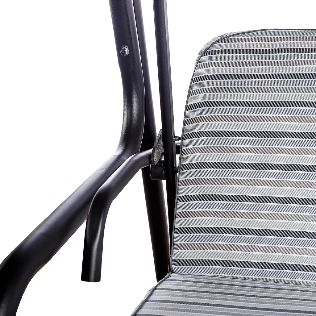 Садовая диван-качалка Ost-Fran Seattle Текстиль М-102, крыша Текстиль 2649 - фото 4