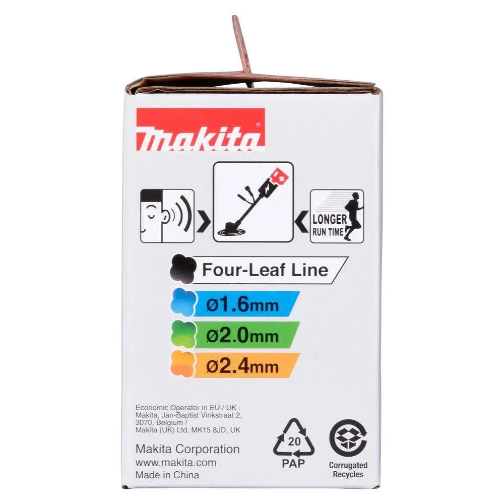 Головка косильна M8/M10 x 1.25LH для мотокос Makita DUR187U, DUR187L, DUR188L, DUR190L, DUR190U, DUR191U, DUR194, DUR368A, DUR368L, UR002G, UR003G, UR006G, UR016G, EM2500U, EM2600, DUX18, EM408MP (1914R8-6) - фото 7