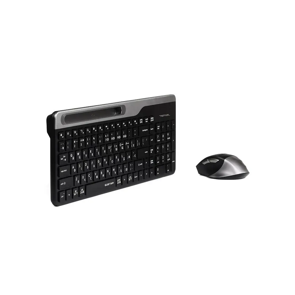 Комплект A4Tech FB2535CS Wireless/Bluetooth Smoky Grey (FB2535CS Smoky Grey) - фото 3