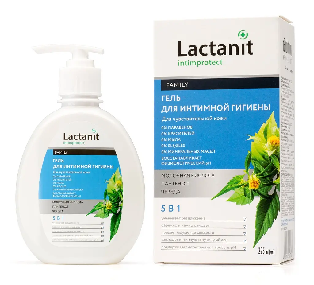 Гель для інтимної гігієни REvolution PRO Family ТМ Lactanit