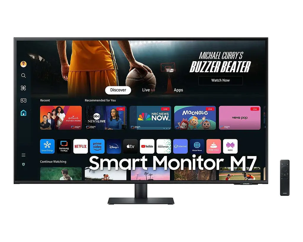 Монітор Samsung Smart Monitor M70D (LS32DM702UUXDU) - фото 2