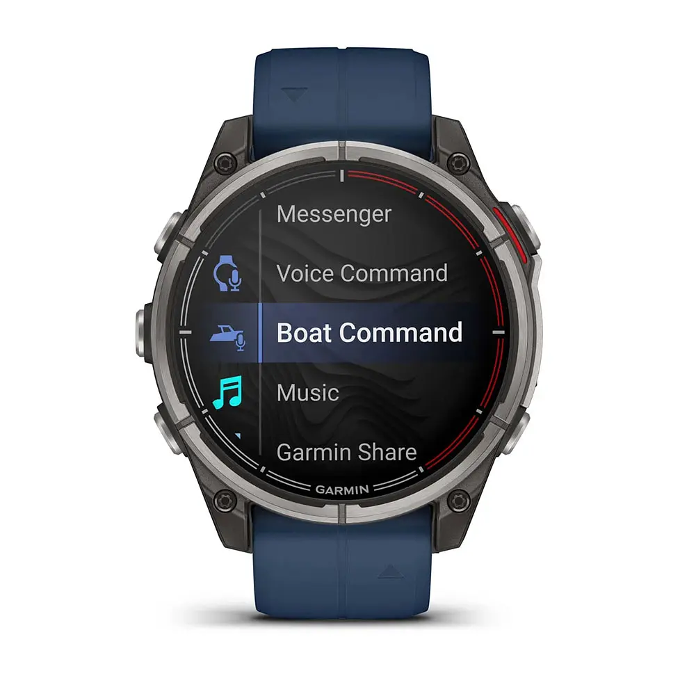Морський GPS смартгодинник quatix 8 47mm AMOLED Sapphire - фото 3