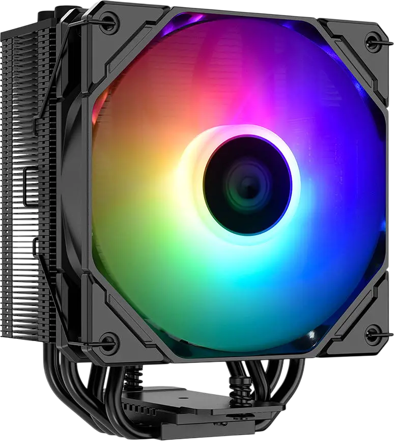Повітряне охолодження ID-Cooling SE-224-XTS ARGB Black (SE-224-XTS ARGB) - фото 4