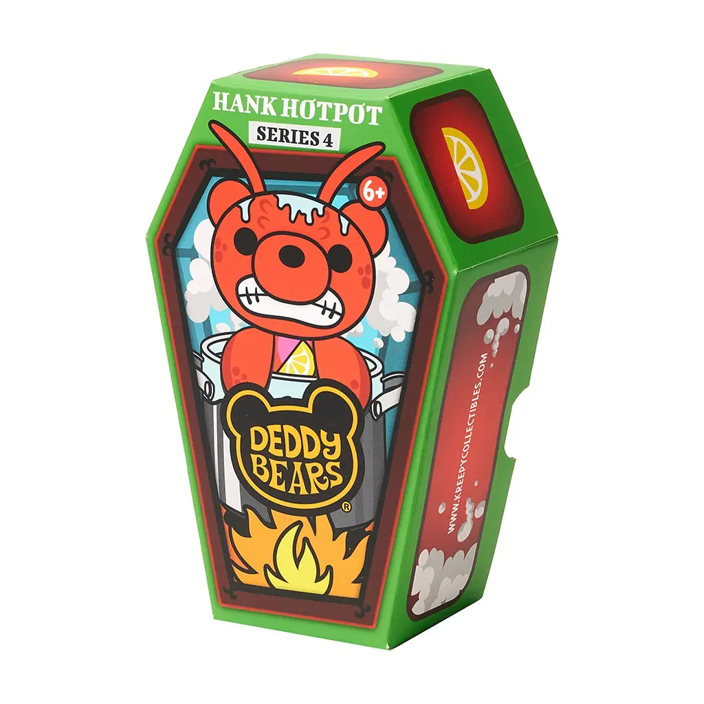 М'яка іграшка Deddy Bears Серія 4 Hank Hotpot 16 см (DB409) - фото 3