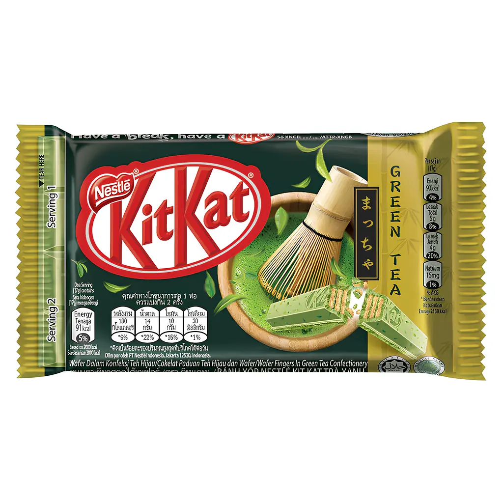 Шоколадний батончик KitKat Green Tea Matcha 35 г