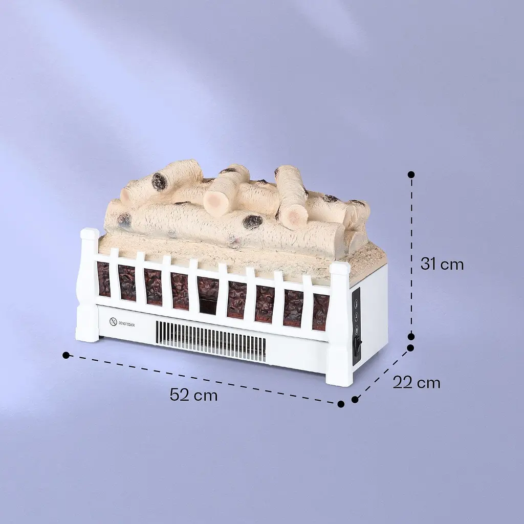 Камін електричний Klarstein Kamini FXL 2G білий (10038367) - фото 7