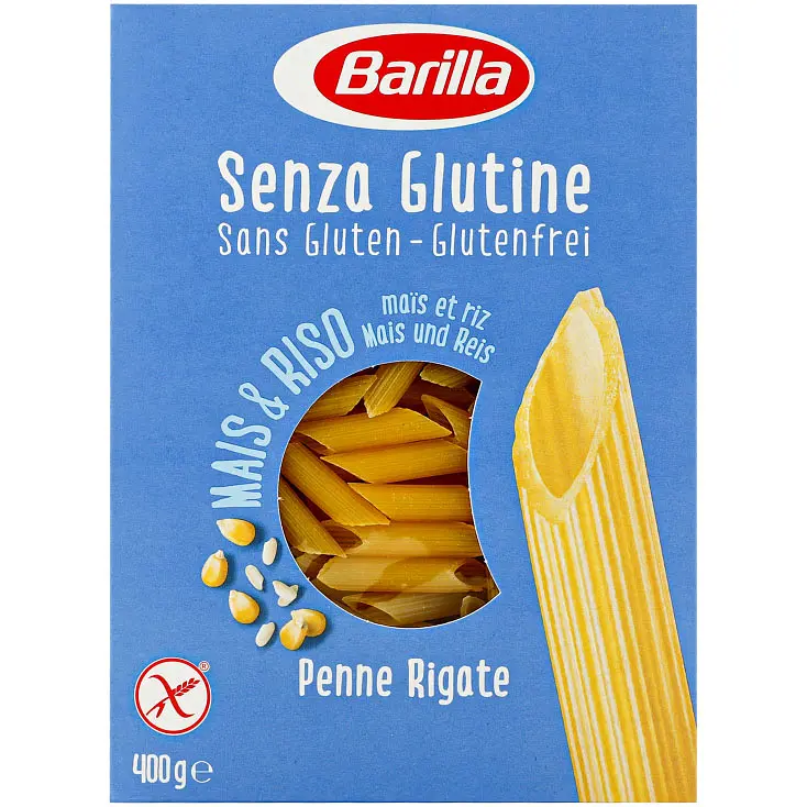 Макаронні вироби Barilla Penne Rigate Senza Glutine без глютену 400 г - фото 4
