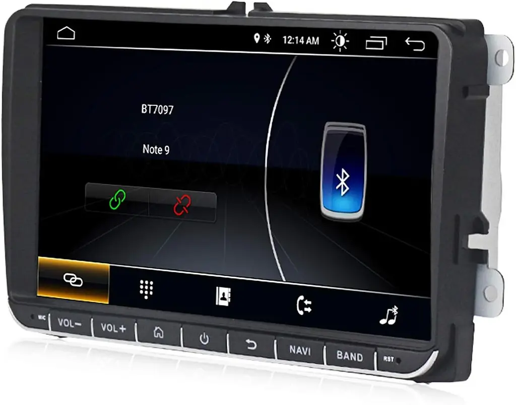 Стереосистема Android 10 9" для Volkswagen VW Passat Golf MK5 Jetta Tiguan T5 Skoda Seat GPS - фото 2