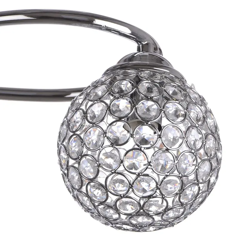 Люстра Brille потолочная молекула E14 40W CH (BR-01383S/3) - фото 3