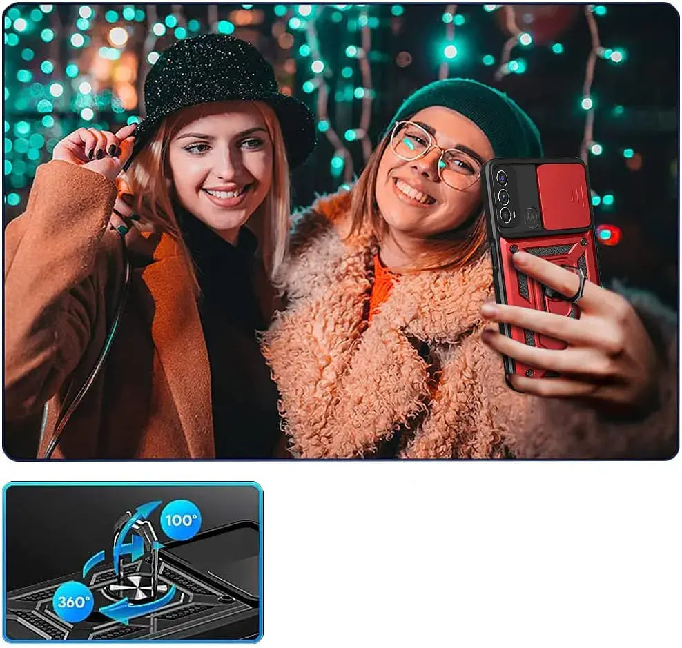 Панель BeCover Military для Motorola Moto E30 / E40 Red (708185) - фото 2