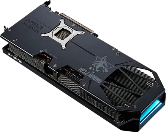 Відеокарта AMD Radeon RX 9070 16GB PowerColor Hellhound (RX 9070 16G-L/OC) - фото 2