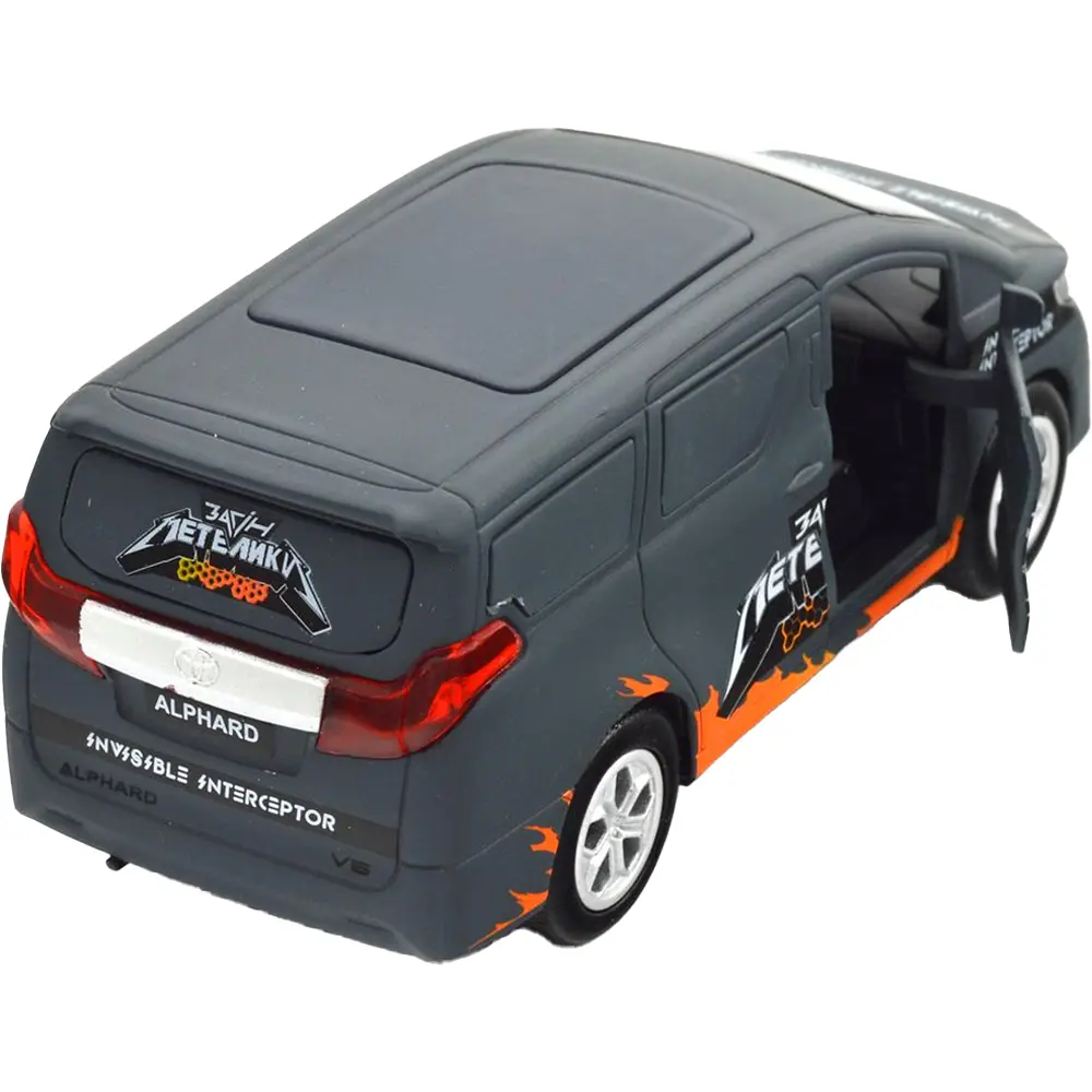 Машинка TechnoDrive серії Шеврони Героїв TOYOTA ALPHARD "INVISIBLE INTERCEPTOR" - фото 10