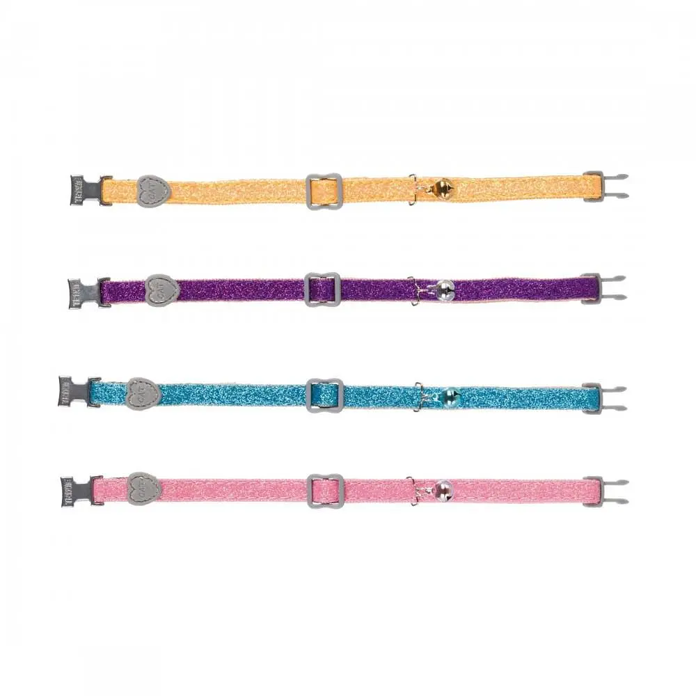 Нашийник для котів Trixie Glitter поліестер (кольори в асортименті) - фото 2