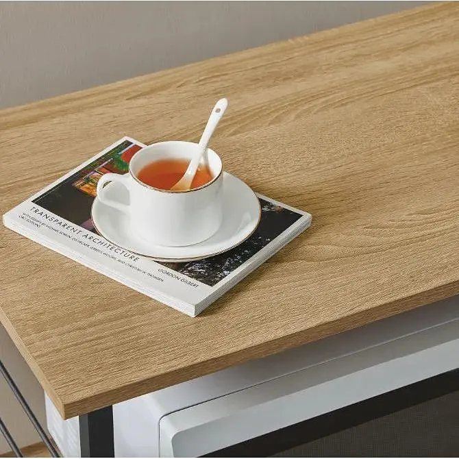 Стеллаж Leobert Dash на колесах в стиле Loft натуральный - фото 5