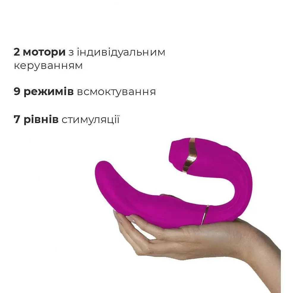Пульсатор с вакуумной стимуляцией клетора Adrien Lastic My G Pink - фото 5