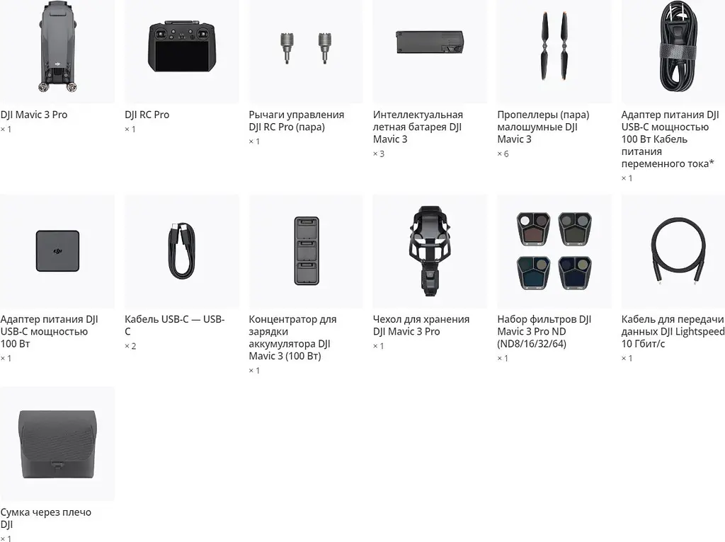 Квадрокоптер DJI Mavic 3 Pro Cine Premium Combo with DJI RC Pro [CP.MA.00000664.01] [84184] - фото 7