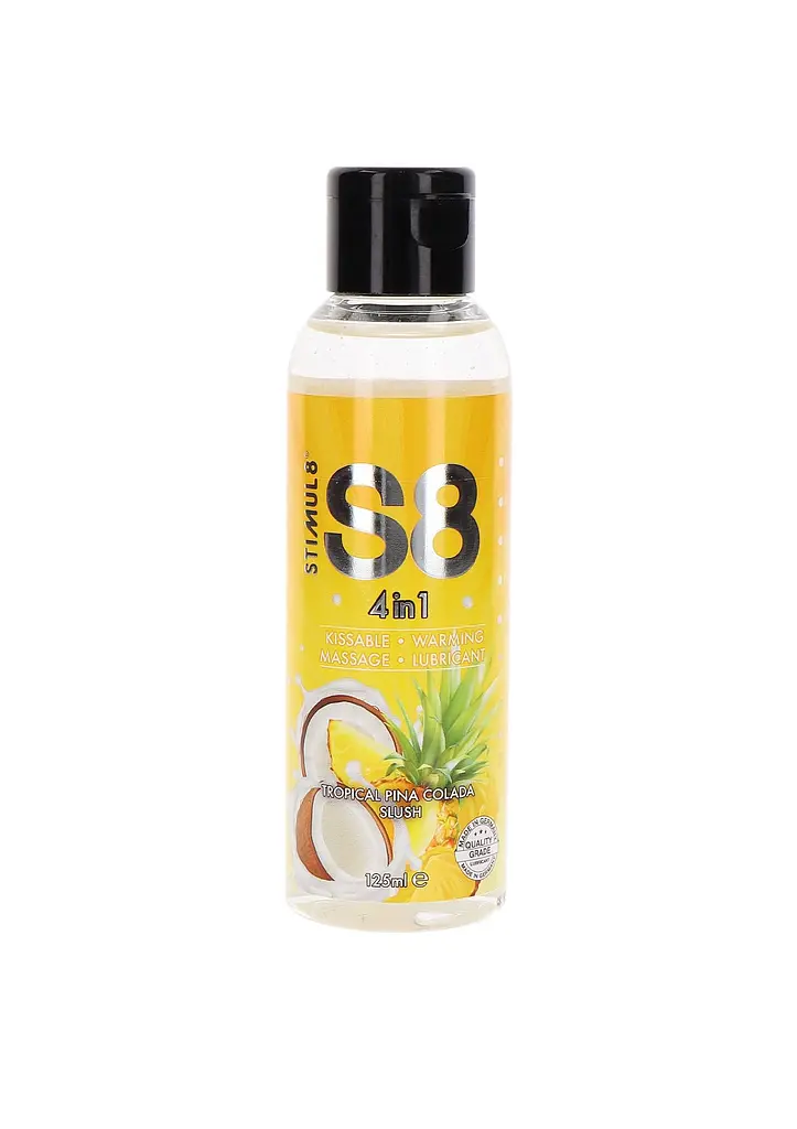 Лубрикант Stimul8 S8 4-in-1 Dessert Lube Pineapple, 125 мл - фото 2