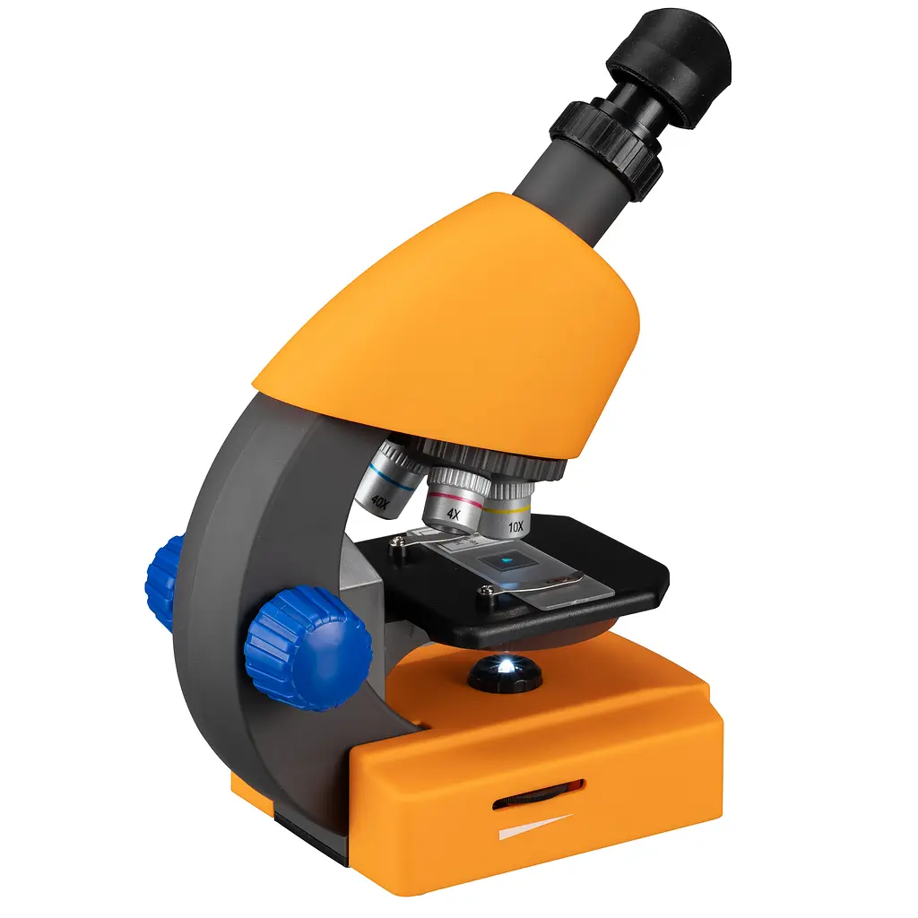 Мікроскоп Bresser Junior 40x-640x Orange з кейсом (8851310) - фото 5