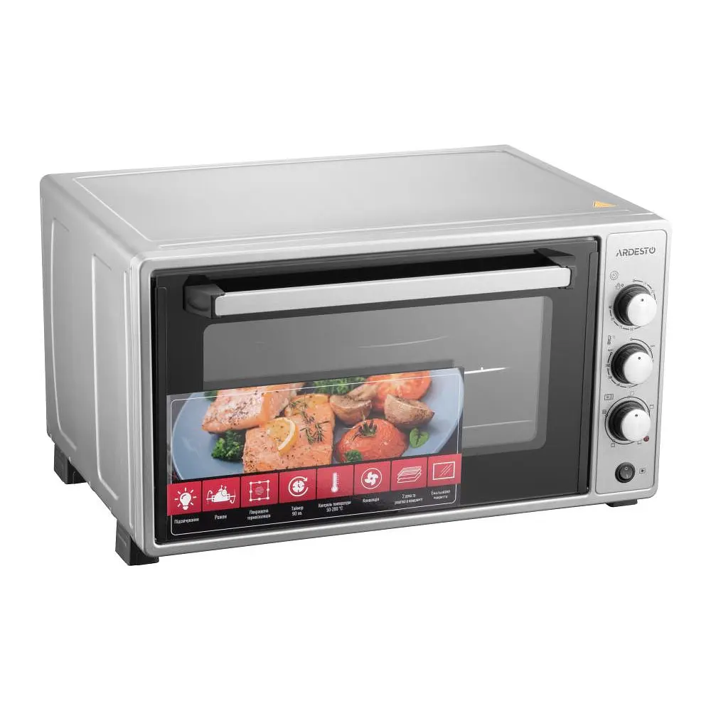 Духовка настольная Ardesto MEO-N48RCGR - фото 5