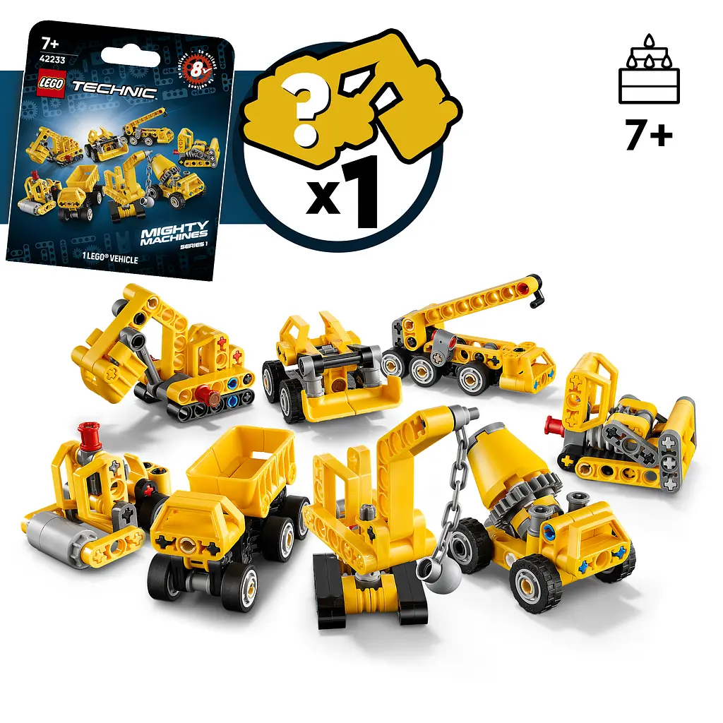 Конструктор LEGO Technic Потужні машини 44 ел. (42233) - фото 7