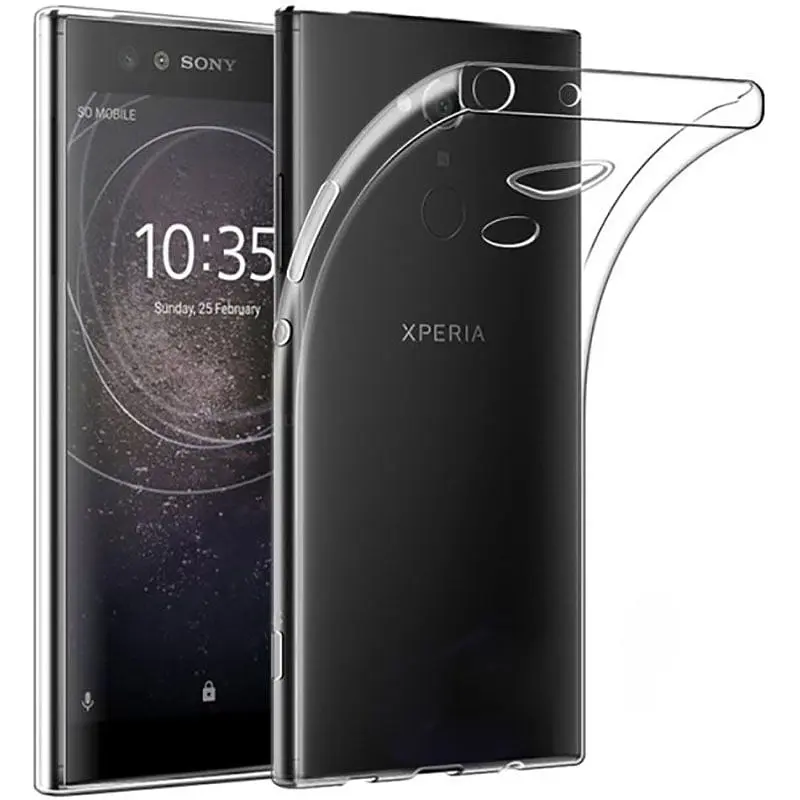 Чохол-накладка Toto TPU High Clear Case Sony Xperia L2 Transparent - фото 2