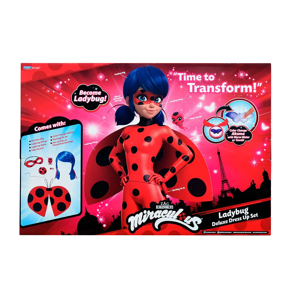 Ігровий набір Miraculous Леді Баг та Супер-Кіт Делюкс перетворення (50628) - фото 3