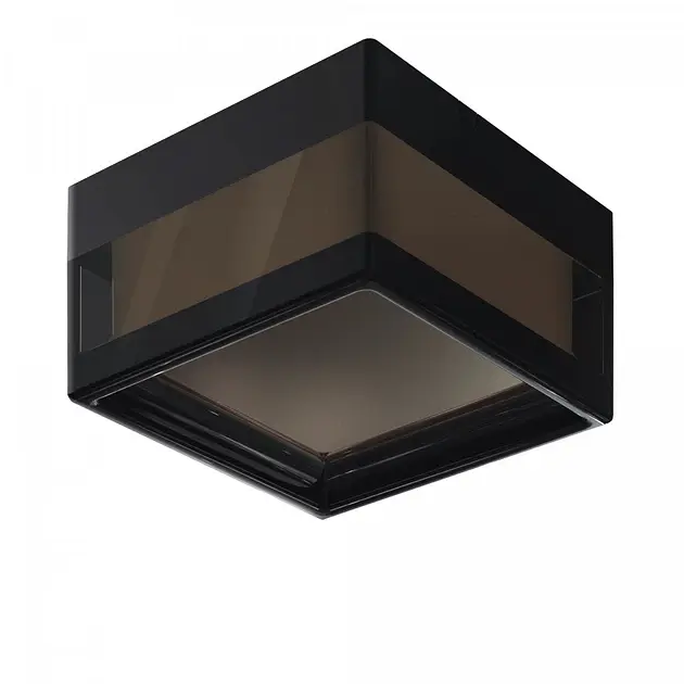 LED світильник IP65 квадратний Videx BHD02 9W 2400-3200-4300K чорний (VL-BHD02-09CBB) - фото 2