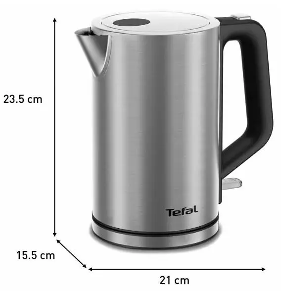 Електрочайник Tefal Bronx Electric KI513D10 1.7 л нержавіюча сталь - фото 2