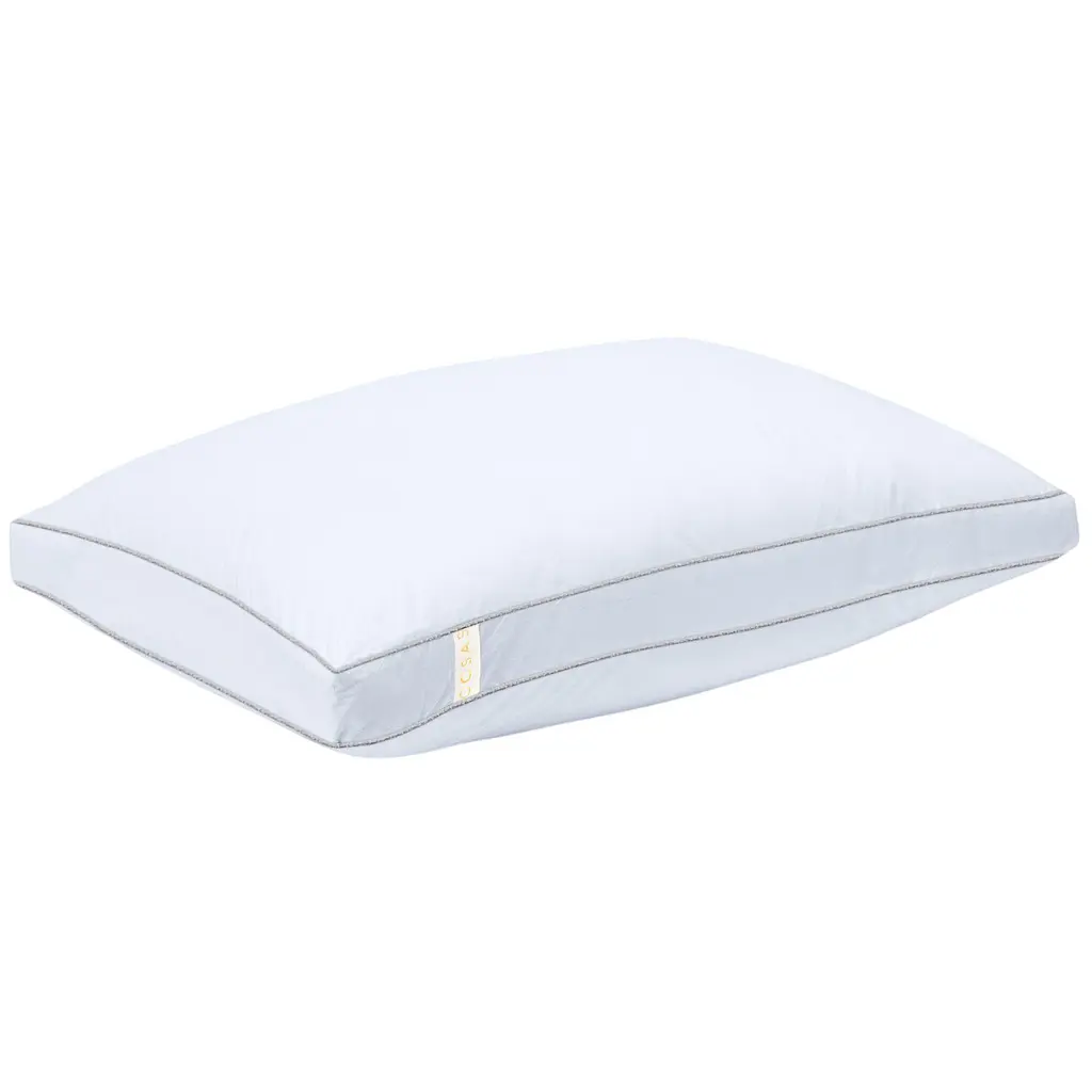 Подушка Cosas Flake антиалергенна 50x70 см 2 шт. білий (Set_2PillowHolofiber_BKGray_50x70) - фото 4