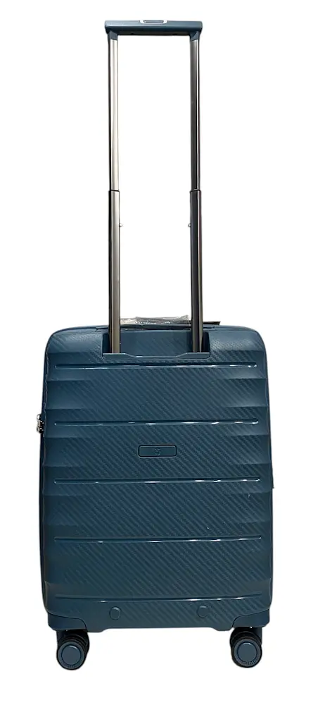 Валіза Airtex 242B маленький S 55x39x22 см 45 л 4 колеса 360° морська хвиля - фото 6