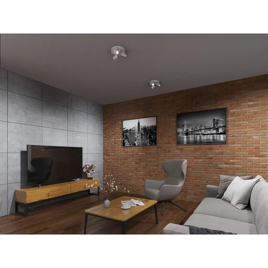 Светильник спотовый Kanlux Laurin EL-3O W (29126) - фото 4