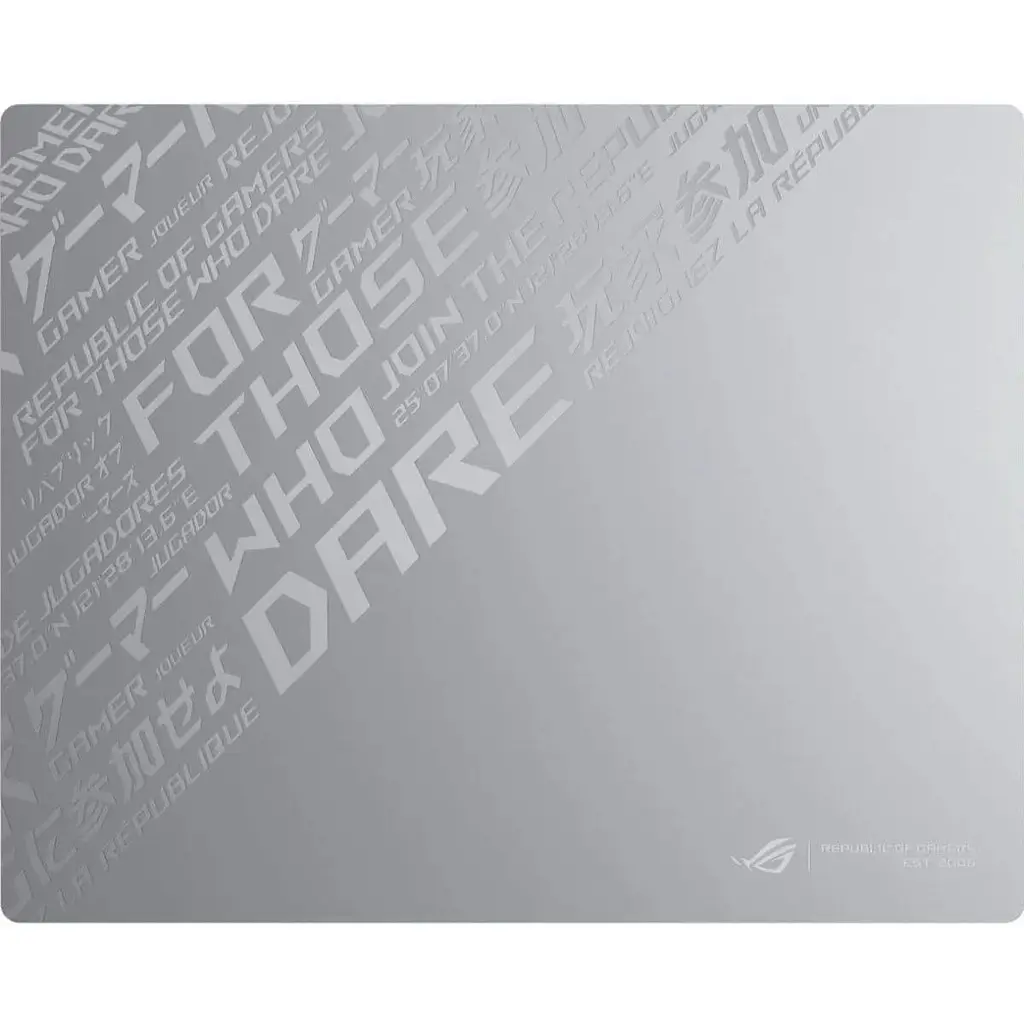 Килимок для миші Asus ROG Moonstone Ace L White [90MP03L0-BPUA10] [127026] - фото 6
