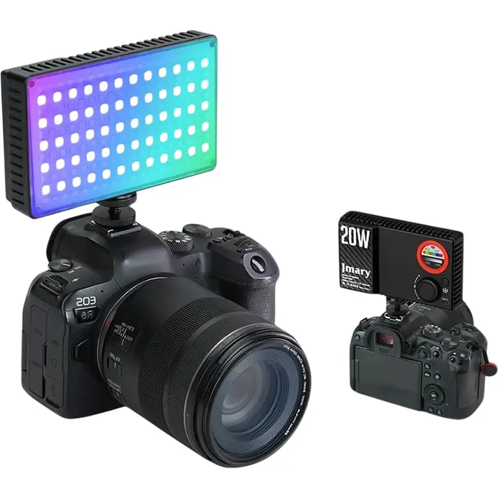 Накамерне світло Jmary FM-180RGB Black [168675] - фото 5
