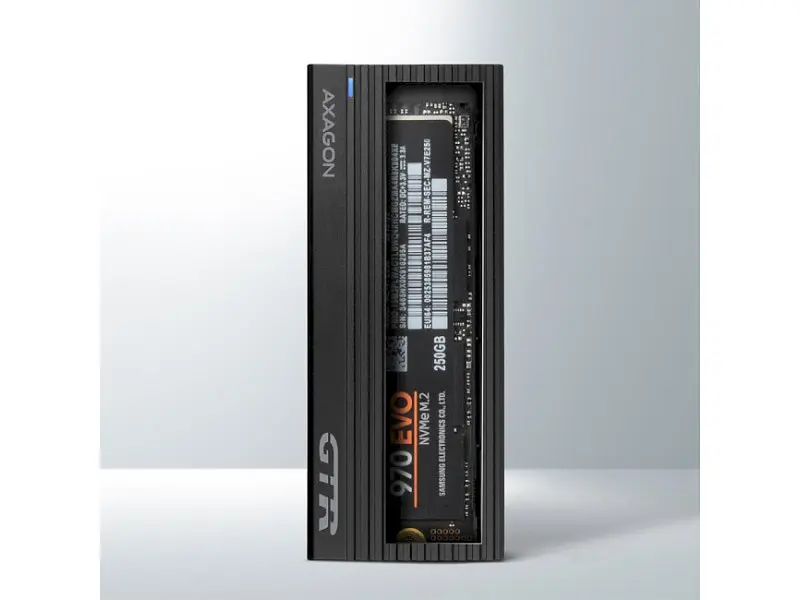 Кишеня для накопичувача AXAGON SuperSpeed+ Thin Rib (EEM2-GTR) - фото 6