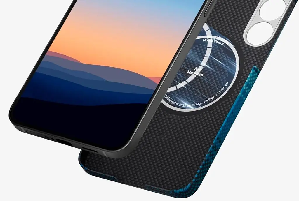 Чохол для телефону Pitaka Tactile Woven MagEZ для Samsung Galaxy S25 Plus Moonrise KS2502S [135433] - фото 4